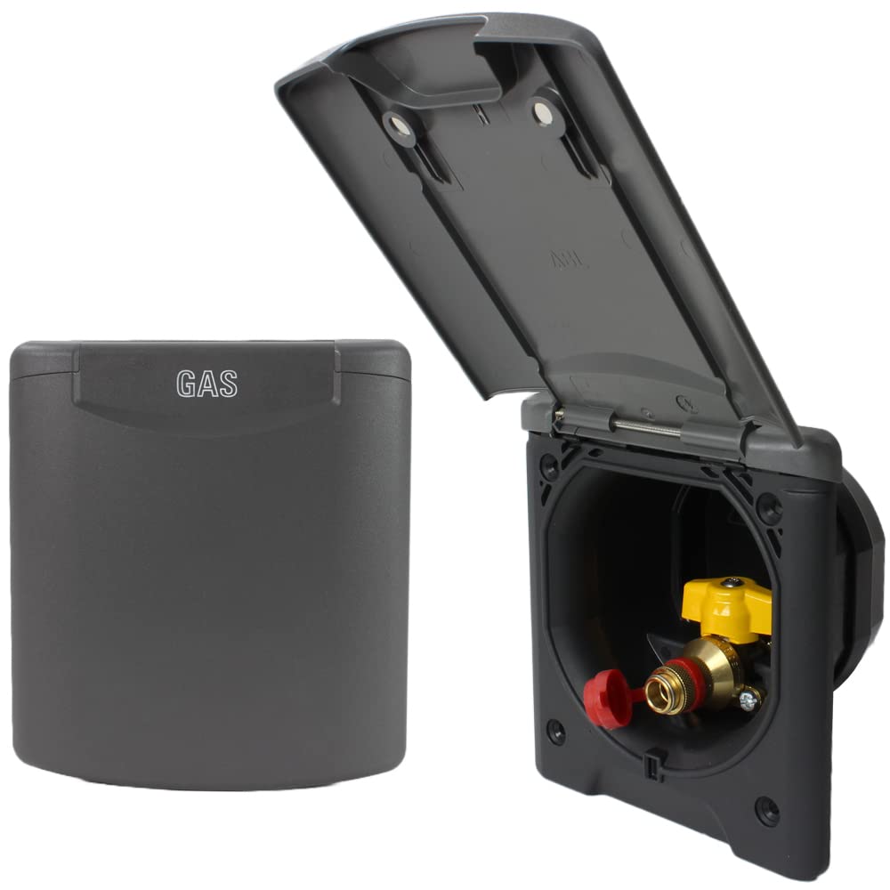 ABL Gas Gassteckdose Außensteckdose mit Magnetdeckel in grau Versorgungsklappe Wohnmobil Wohnwagen Boot ABL Gas Gassteckdose Außensteckdose mit Magnetdeckel in grau Versorgungsklappe Wohnmobil Wohnwagen Boot von Generisch