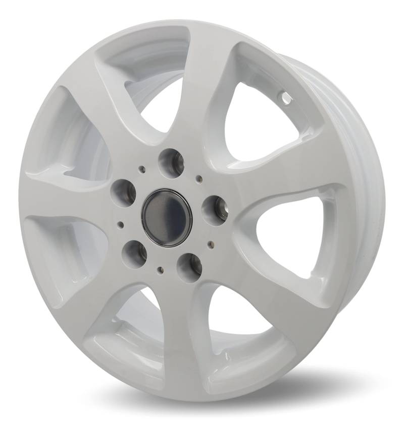Alufelge Tomason Germany TR3 6014 weiß 6 J x 14 112x5 ET30 1000kg z.B. Hobby Caravan Trailer Anhänger 14 zoll von trailer parts4u
