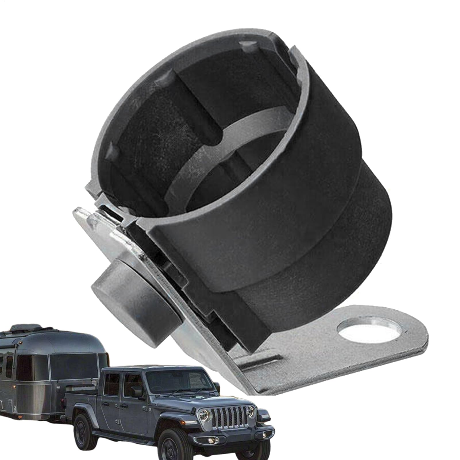 Anhänger-Stecker-Befestiger, Anhänger-Stecker-Halter | Abschleppstecker-Adapter | Befestigungshalterung für Anhängerstecker, Schutzzubehör, Halten Sie Ihren 7-poligen oder 13-poligen Anhängerstecker s Anhänger-Stecker-Befestiger, Anhänger-Stecker-Halter | Abschleppstecker-Adapter | Befestigungshalterung für Anhängerstecker, Schutzzubehör, Halten Sie Ihren 7-poligen oder 13-poligen Anhängerstecker s von Generisch