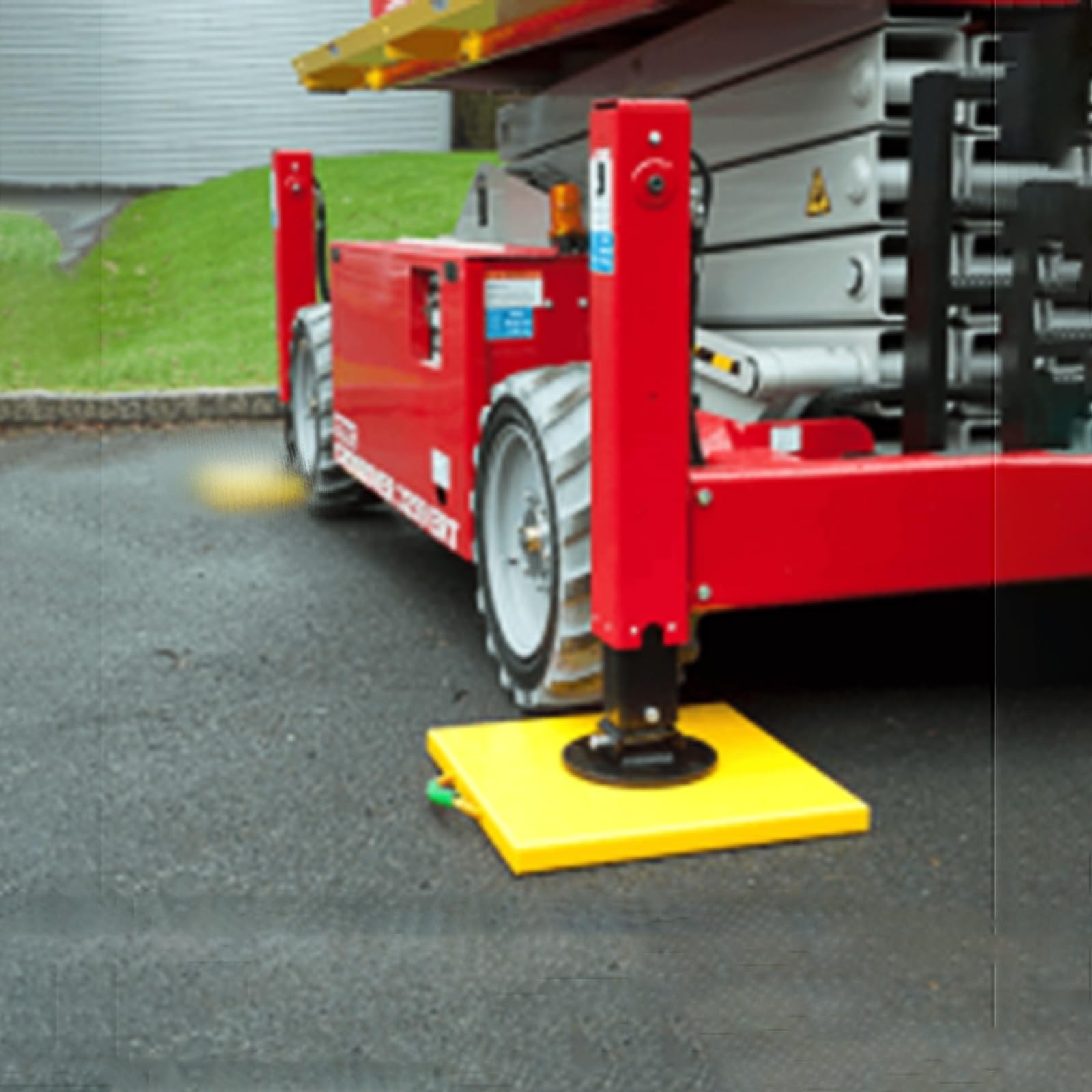 Anhänger-Wagenheber-Pad – anpassbare Farbe/Größe, robuste RV-Nivellierpads mit Griff, stapelbare stabilisierende Ausleger-Pads zum Verteilen der Schwerkraft von Generisch