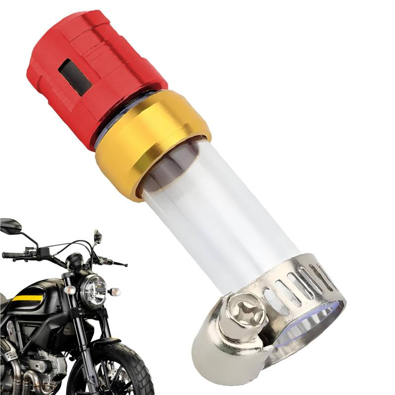 Ansaugrohr Für Motorrad Luftfilter | Multifunktionales Ansaugluft Ablassschlauch Zubehör - Präzisions-Entwässerungsstecker für Motorradenthusiasten zur Leistungsoptimierung von Generisch
