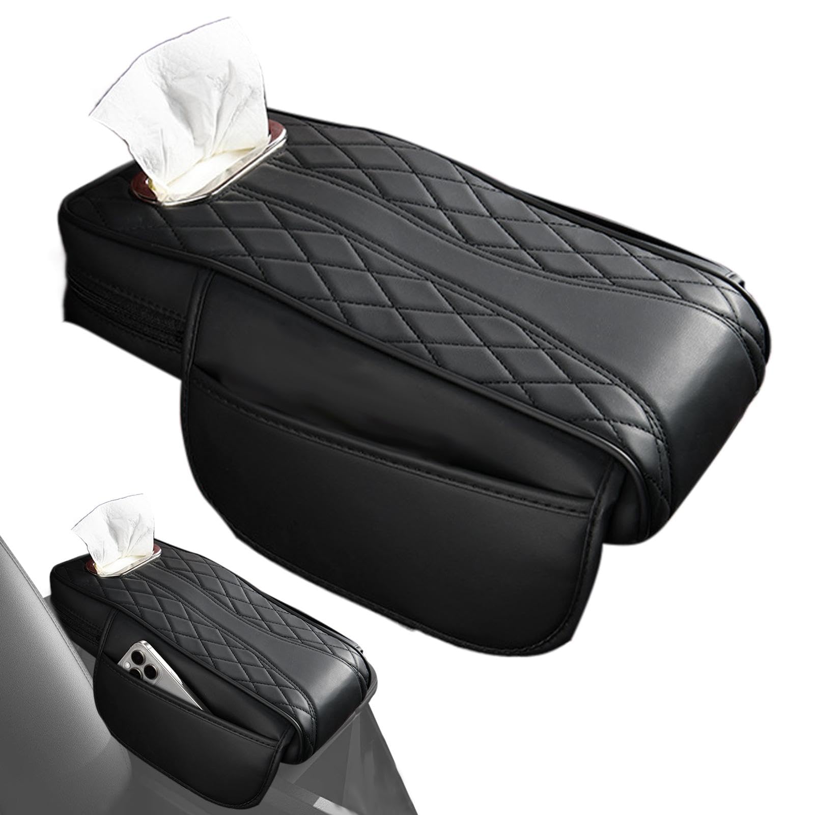 Arm Rest Cover For Car, Waterproof Car Armrest Pad, Car Armrest Tissue Box Holder, Multifunctional Center Cover, Car Storage Box, Vehicle Armrest Protector, Car Accessory For Men Arm Rest Cover For Car, Waterproof Car Armrest Pad, Car Armrest Tissue Box Holder, Multifunctional Center Cover, Car Storage Box, Vehicle Armrest Protector, Car Accessory For Men von Generisch