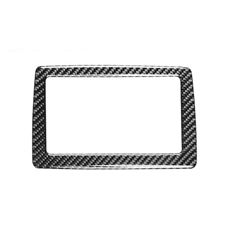 Armaturenbrett-Zubehör Auto Display Screen Panel Trim Aufkleber Innen Zubehör Carbon Look Dekoration Für MX5 Miata ND 2016-2023(Carbon Black) von Generisch