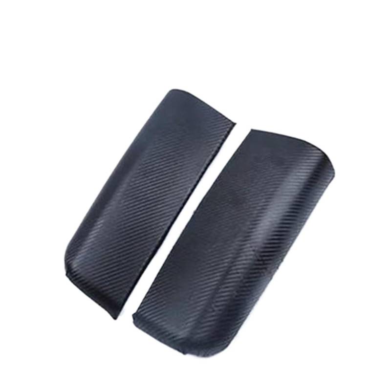 Armaturenbrett-Zubehör Center Console Armlehne Box Sleeve Schutz Abdeckung Trim 2Pcs Für X5 G05 2019-2021 Auto Innen Geändert(Schwarz) von Generisch