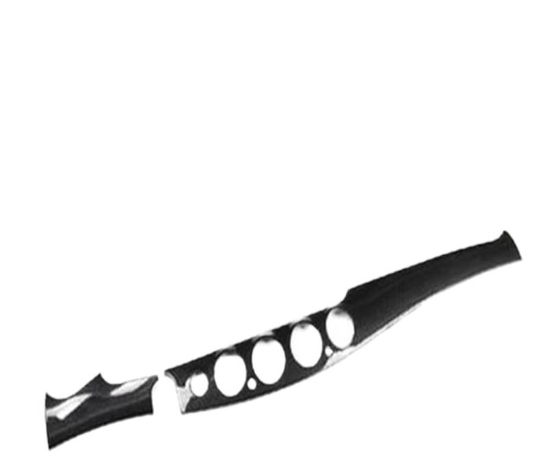 Armaturenbrett-Zubehör Konsole Armaturenbrett Panel Dekoration Abdeckung Trim Aufkleber Für E Klasse W213 2016-18 LHD Auto Zubehör(A) von Generisch