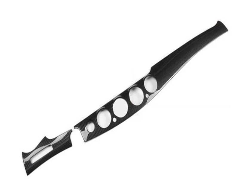 Armaturenbrett-Zubehör Konsole Armaturenbrett Panel Dekoration Abdeckung Trim Aufkleber Für E Klasse W213 2016-18 LHD Auto Zubehör(B) von Generisch