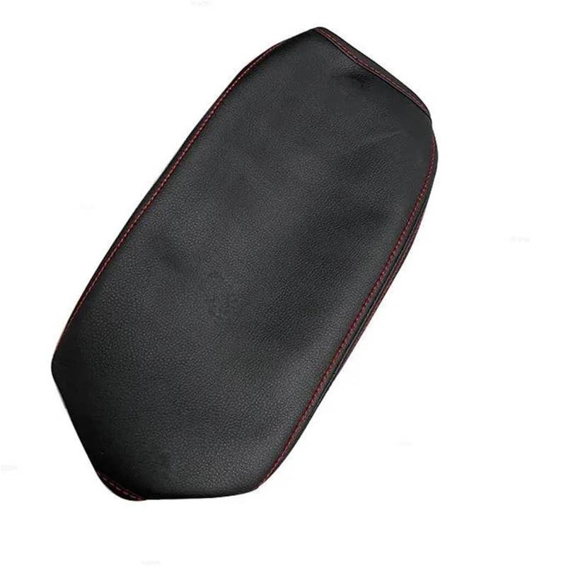Armlehnenablage fürs Auto Schwarzes Leder Autozubehör Innenausstattung Mittelkonsole Armlehne Box Abdeckung Trim Armlehnenpolster fürs Auto von Generisch