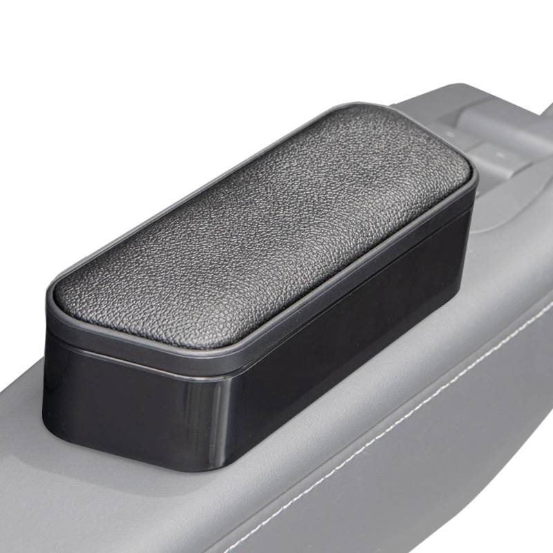 Armlehre Stütze Ellbogen Restpad | Aufbewahrung Ellbogen -Stützpolster für Auto-, PU -Leder -Stoff -Armlehnen -Verlängerung für Wohnmobile, SUVs, Limousinen und Mini -Autos Auto Armlehnen Box Ellbogen von Generisch