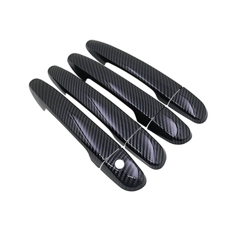 Außentürgriffe Auto Für Mazda CX-5 CX5 CX 5 KF 2017-2020 Auto Türgriff Abdeckung Aufkleber Trim Set(Handle No Button) von Generisch