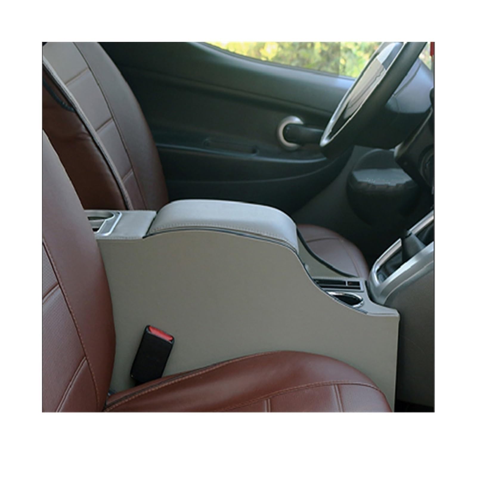Auto-Armlehne Auto-Armlehnenbox, für Nissan NV200 2010-2018, Auto-Armlehnen, Auto-Armlehnenbox, Zentralsteuerung, Innenteile, Nachrüst-Aufbewahrungszubehör Auto Armlehne Box(Gray) von Generisch