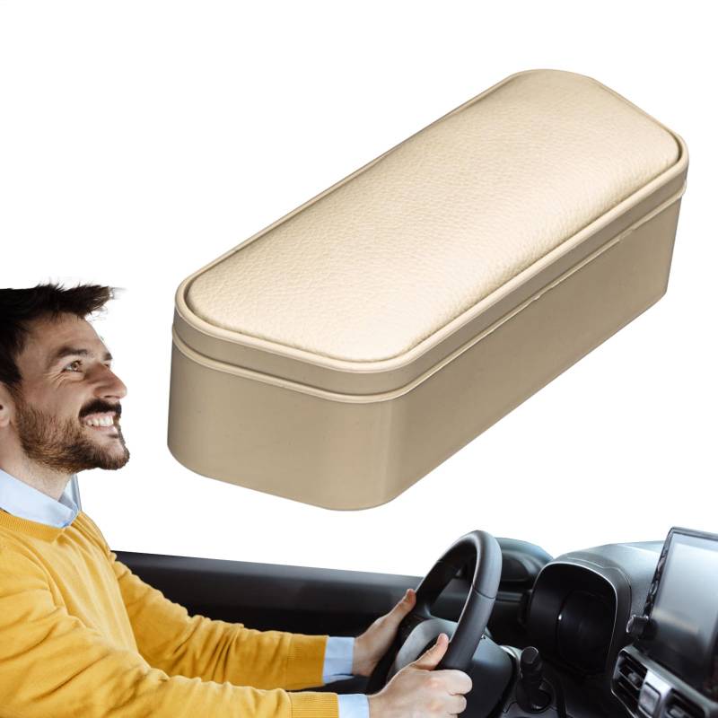 Auto Armlehnen Ellbogenunterstützung | Speicher Ellbogen -Support -Pad für Auto | PU Leder Stoff Armlehnen Strecke für Wohnmobile, SUVs, Limousinen und Mini -Autos Auto Armlehnen Box Ellbogen Ruhepad von Generisch
