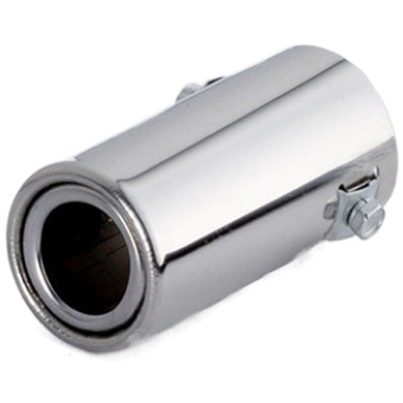 Auto-Auspuffspitzen Auspuffendrohr Spitze Auto Auto Schalldämpfer Stahl Edelstahl Trim Endrohr Auto Ersatzteile Abgasanlagen Schalldämpfer Fahrzeug(Flat) von Generisch