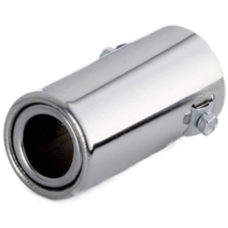 Auto-Auspuffspitzen Auspuffendrohr Spitze Auto Auto Schalldämpfer Stahl Edelstahl Trim Endrohr Auto Ersatzteile Abgasanlagen Schalldämpfer Fahrzeug(Flat) von Generisch