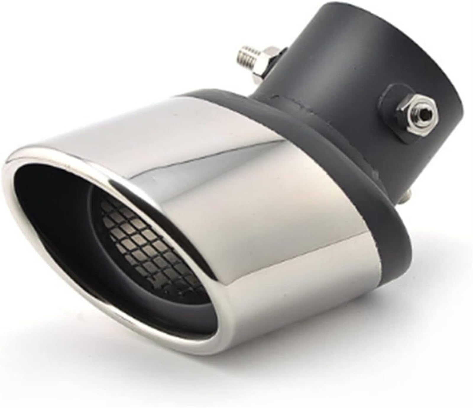 Auto-Auspuffspitzen Auspuffrohr Auto Auspuff Endrohr Für Hyundai Für Elantra Für I40 Für I10 Für I20 Für I30 Für I35 Für IX20 Für IX25 Endrohr(Grau) von Generisch