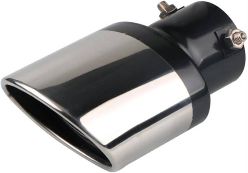 Auto-Auspuffspitzen Auspuffrohr Autoauspuff Schalldämpfer Endrohr für Jeep für Renegade für Wrangler JK für Compass Patriot für Liberty Endrohr(Grau) von Generisch