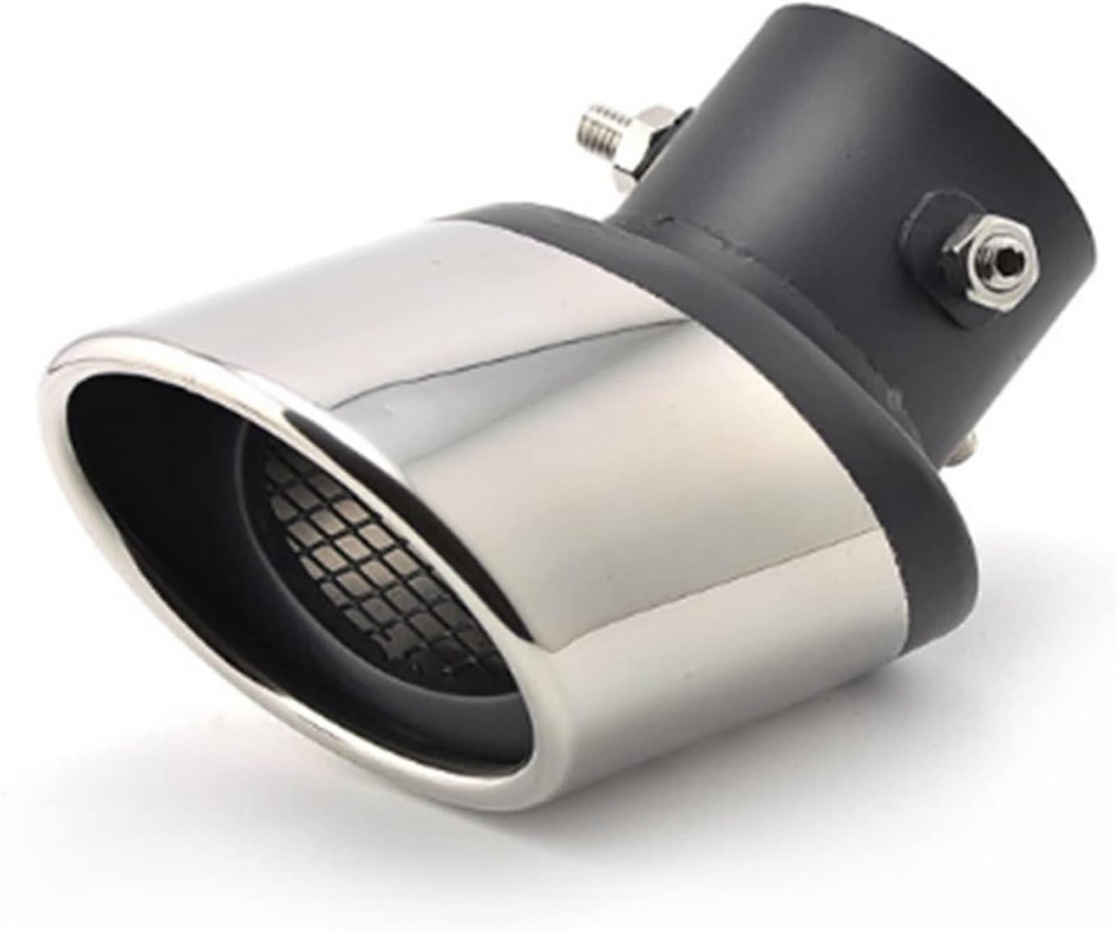 Auto-Auspuffspitzen Auspuffrohr Autoauspuff Schalldämpfer Endrohr für Jeep für Renegade für Wrangler JK für Compass Patriot für Liberty Endrohr(Silber) von Generisch