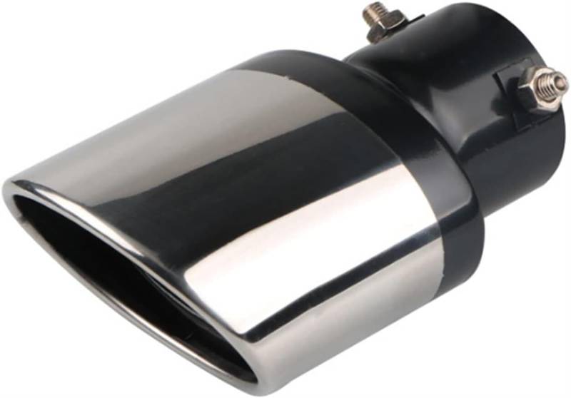 Auto-Auspuffspitzen Auspuffrohr Für A1 A2 A3 A4 A5 A6 A7 A8 Für Q2 Q3 Q5 Q7 S3-S8 TT TTS RS3-RS6 Auto Auspuff Schalldämpfer Schwanz Kehle Liner Rohr Endrohr(Grau) von Generisch