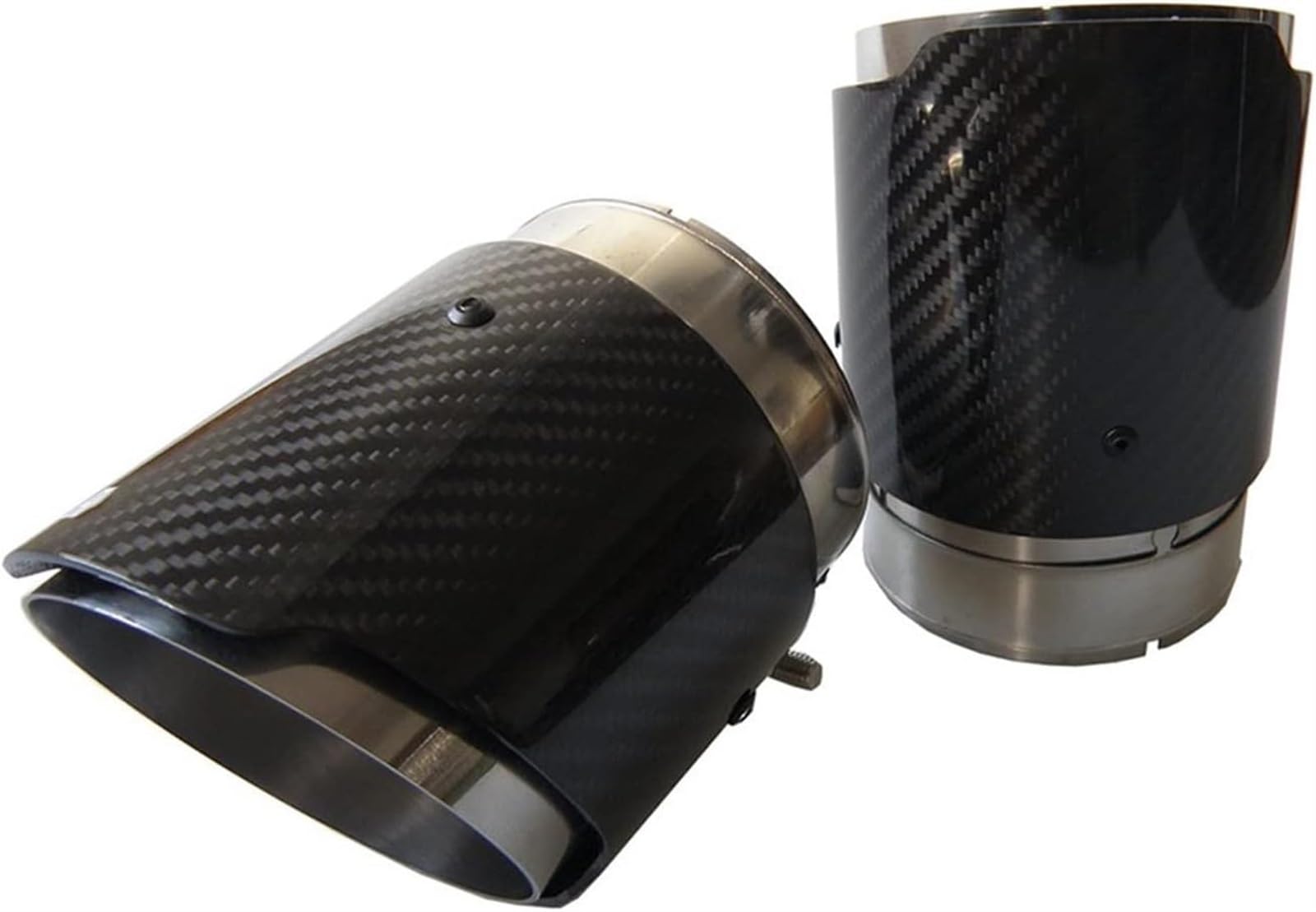 Auto-Auspuffspitzen Für Jeep Für Grand Für Cherokee 2011-2017 Schalldämpfer Tipps Auto Auspuffrohre Carbon Auspuff Spitze Endrohr(2) von Generisch