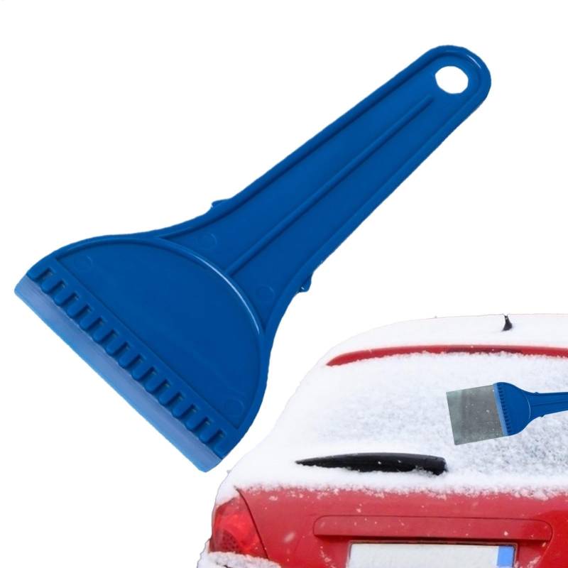 Auto-Eiskratzer – Windschutzscheiben-Eiskratzer | Autofenster-Schneeräumbesen | Multifunktionaler Auto-Windschutzscheibenschaber | Tragbarer Fenster-Eiskratzer | Wiederverwendbares Frostentfernungswer von Generisch