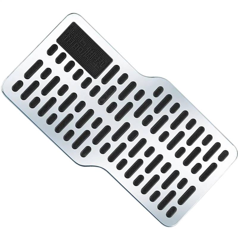 Auto Fußmatte | Auto Heel Protector Pad | Edelstahl Anti-Rutsch-Pedalplatten-Keebless-resistente Füße Pad für Frauen Lange Reise von Generisch