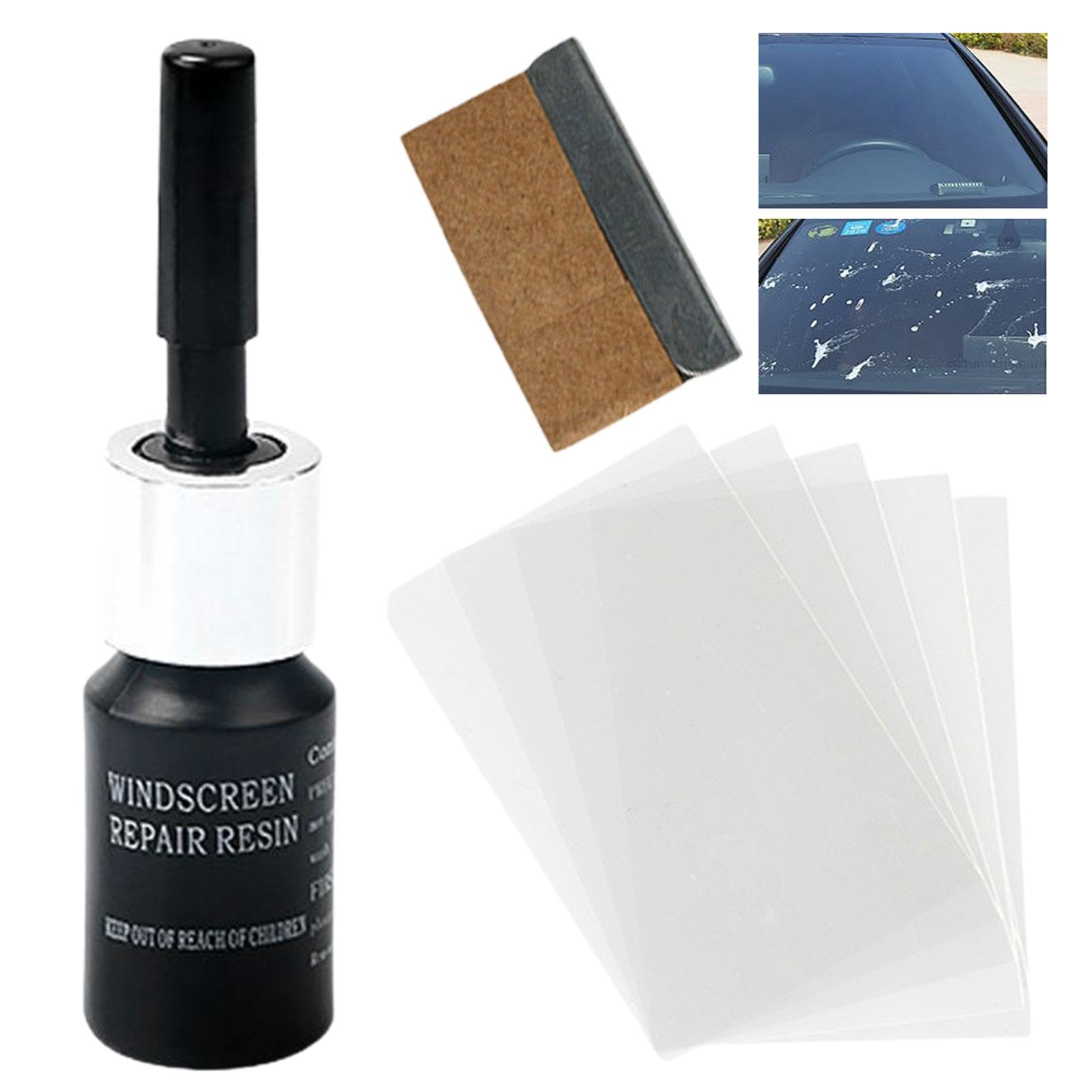 Auto Glas Riss Reparatur Windschutzscheibe Chip Reparatur Kit Selbstgemachtes Windschutzscheiben-Reparaturset Windschutzscheiben-Wiederherstellungssystem Quick Fix Windschutzscheibenriss von Generisch