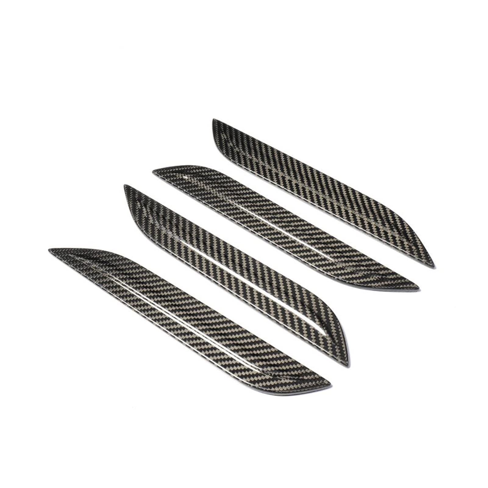 Auto Griff Catch Abdeckung Trim Für Tesla für Modell S 2016-2022 Auto-Außentürgriff-Zierleiste Carbon für Faser Autotür-Dekorationsaufkleber 4 Stück/Set Auto Griff Catch Abdeckung Trim Für Tesla für Modell S 2016-2022 Auto-Außentürgriff-Zierleiste Carbon für Faser Autotür-Dekorationsaufkleber 4 Stück/Set von Generisch