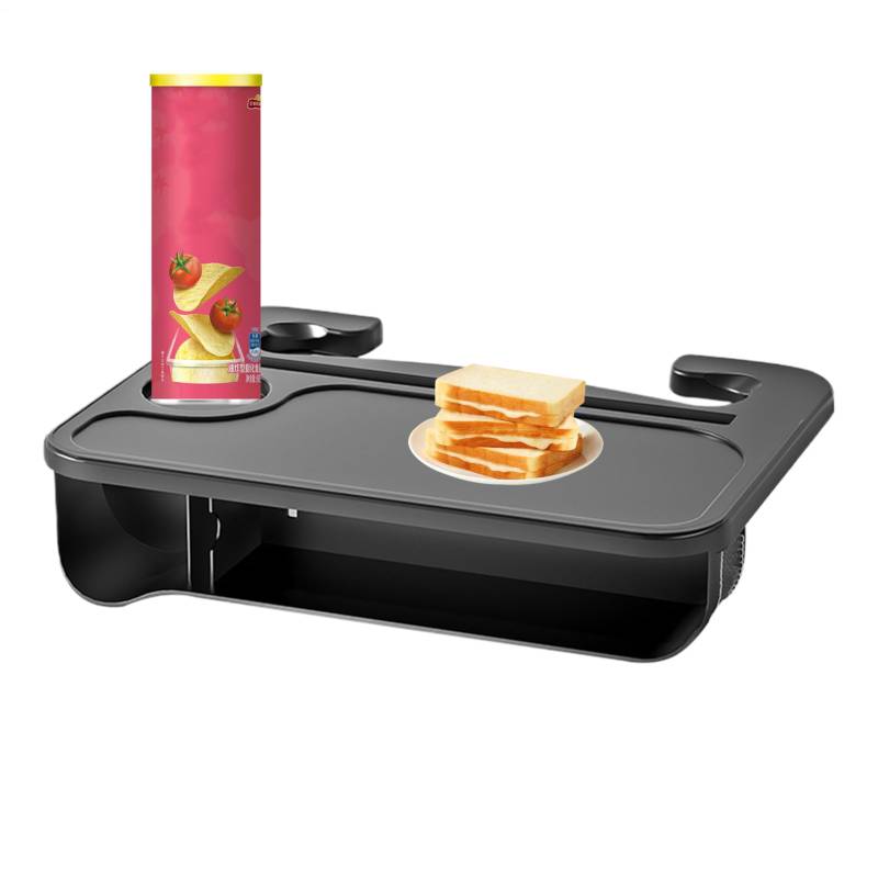 Auto-Lenkrad-Schreibtisch | Sitzhalterungstisch Für Snacks & Getränke Im Fahrzeug - Reise-Laptop-Halterung Zubehör Für Schreiben Smartphones Snacks Getränke von Generisch