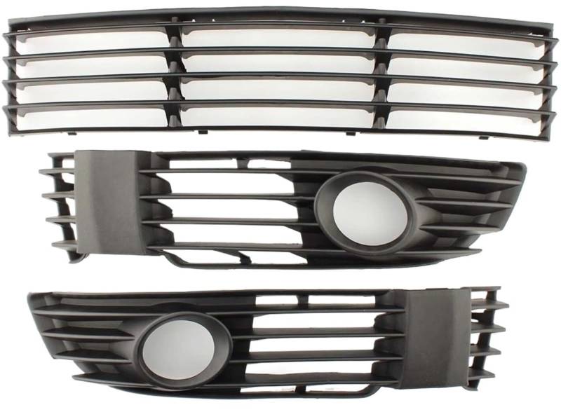 Auto-Nebelscheinwerfergitter Front Stoßstange Nebel Licht Lampe Abdeckung Zentr Unteren Kühlergrill Für VW Für Passat B5 von Generisch