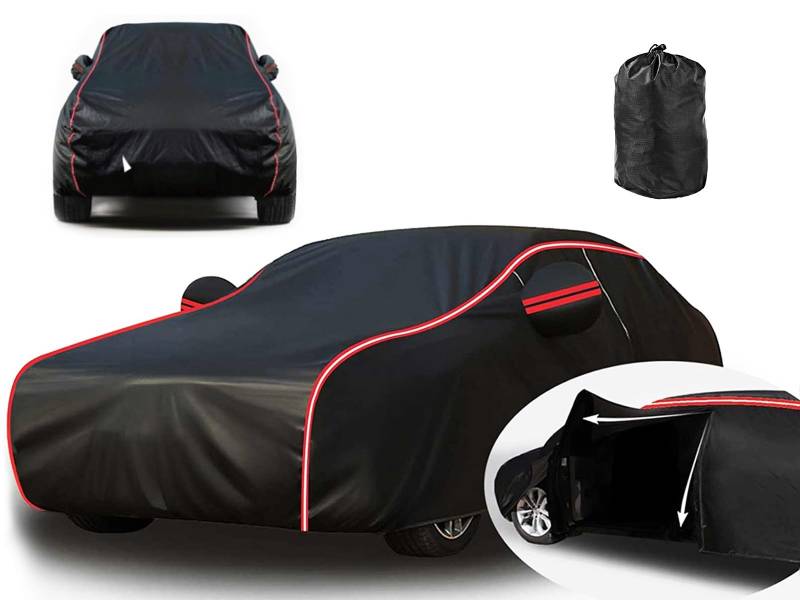 Auto Plane Abdeckung für Audi TTS, Vollgarage Auto Abdeckplane Autoplane, Autoabdeckung Outdoor Winter Sommer für Sonne Schnee Regen Staub Schutz Fved21 von Generisch