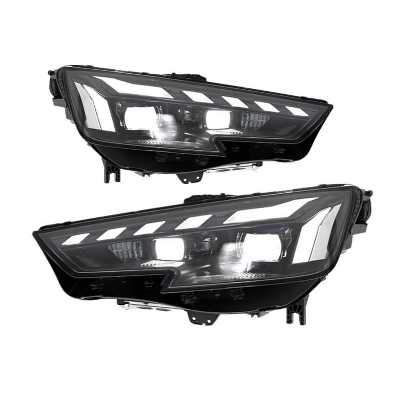 Auto-Rücklicht Auto Front Lichter Für A4 Scheinwerfer A4L B9 2017 2018 2019 Geändert RS Styling Scheinwerfer Montage Automotive Zubehör von Generisch