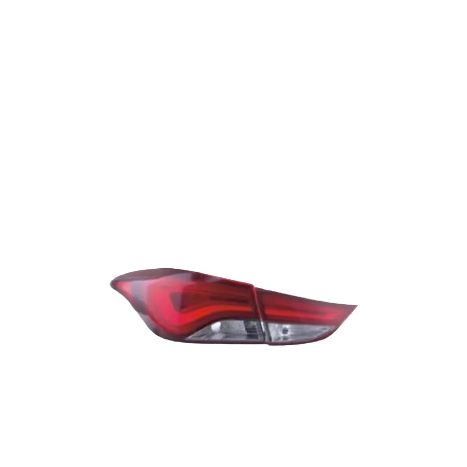 Auto-Rücklicht Auto-Rückleuchten für Hyundai für Elantra 2012–2017 -Auto-Rückleuchten Tagfahrlicht dynamische Blinker(Rot) von Generisch
