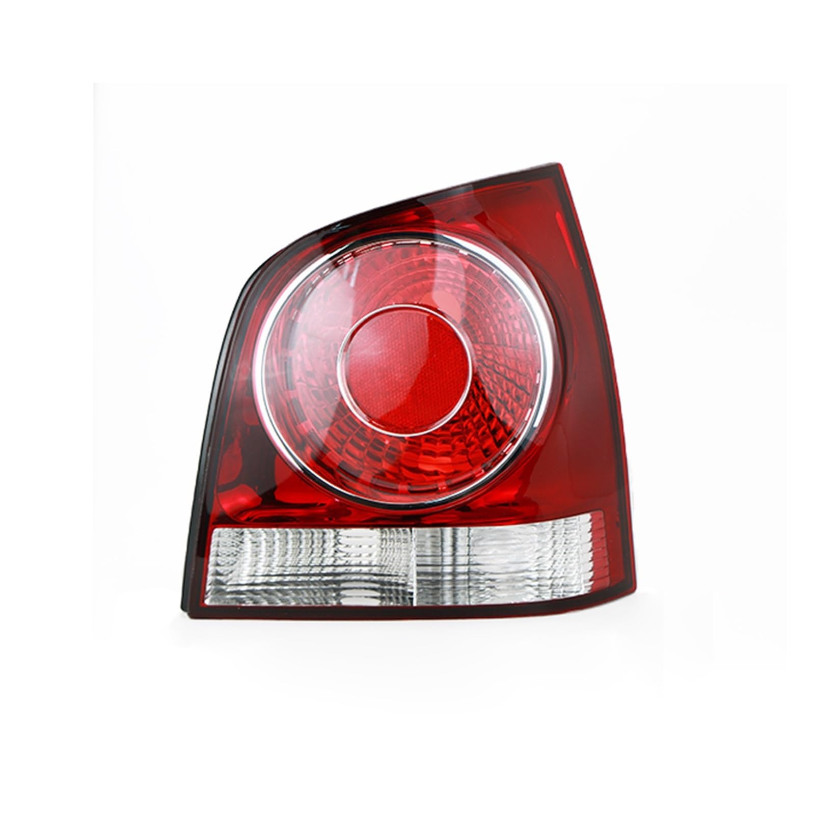 Auto-Rücklicht Hinten Rücklicht Lampe Gehäuse Ohne Glühbirnen Warnung Stoßstange Licht Für Volkswagen Für VW Für POLO(1Pc Right Red) von Generisch