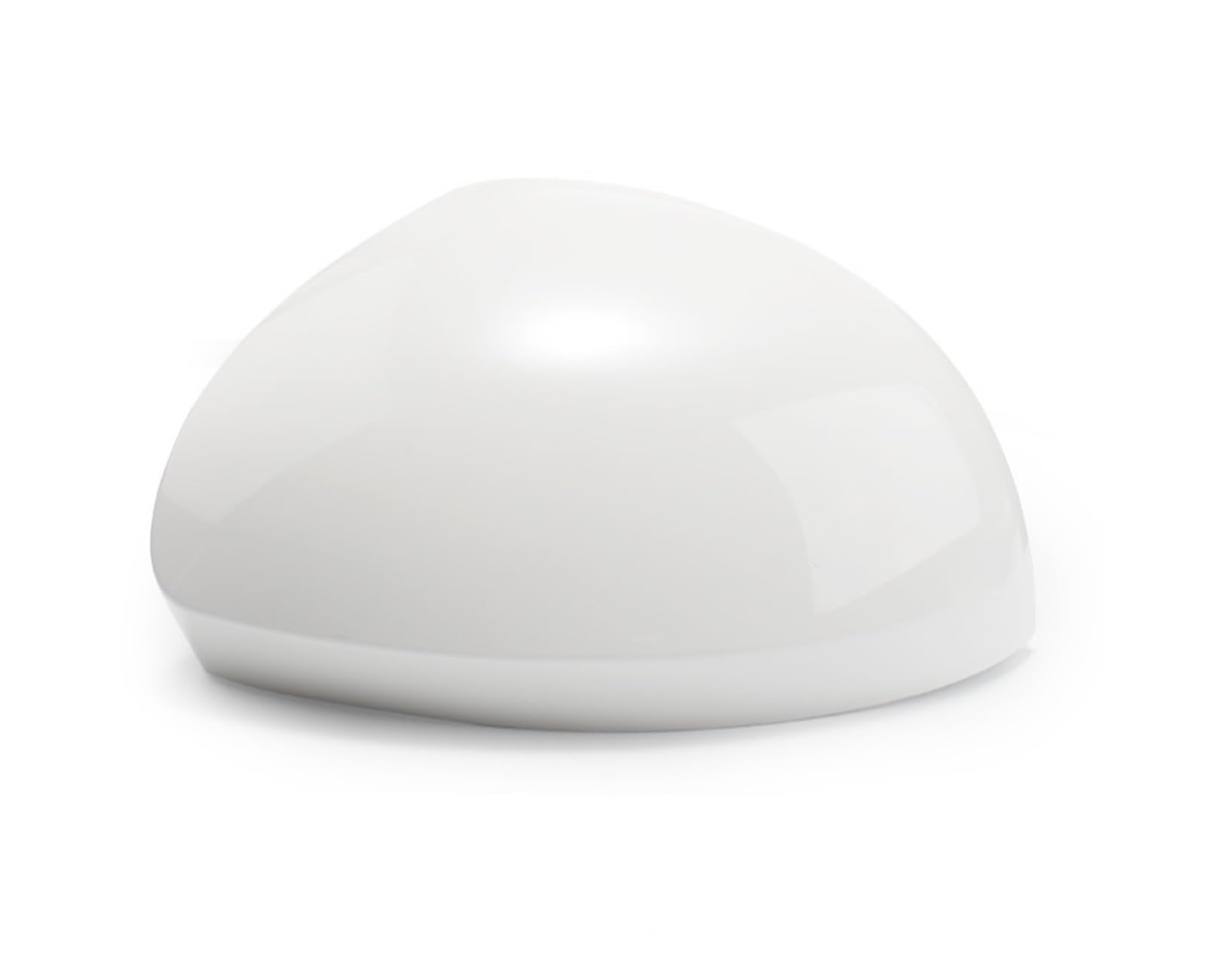 Auto-Rückspiegelabdeckung Für Volkswagen Für VW Für Tiguan 2010-2018 Auto Rückansicht Tür Flügelspiegel Seitenspiegel Abdeckung Kappen Shell Fall Farbe lackiert(1pcs polar white L) von Generisch