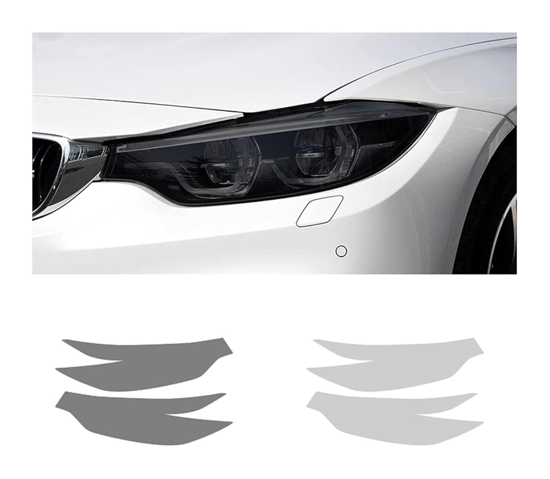 Auto Scheinwerfer Folie Für BMW M3 F80 2014-2018 2 Pcs Auto Scheinwerfer Schutz Film Scheinwerfer Transparent Schwarz TPU Aufkleber Auto Scheinwerfer Folie Für BMW M3 F80 2014-2018 2 Pcs Auto Scheinwerfer Schutz Film Scheinwerfer Transparent Schwarz TPU Aufkleber von Generisch