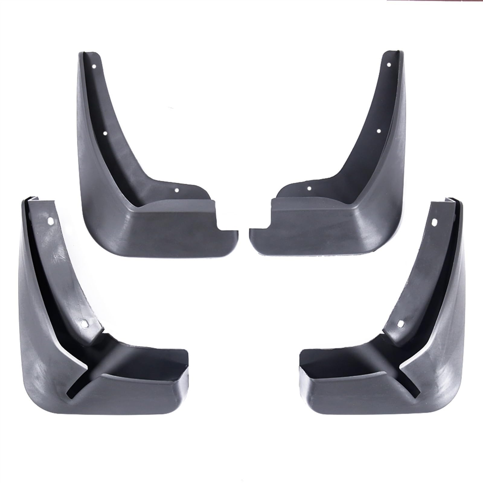 Auto-Schlammabweiser Für Ford Für Fiesta Für Mk7 Für Limousine 2009-2017 Schmutzfänger Spritzschutz Klappen Kotflügel Vorne Hinten 4-teiliges Zubehör(2009-2012) von Generisch