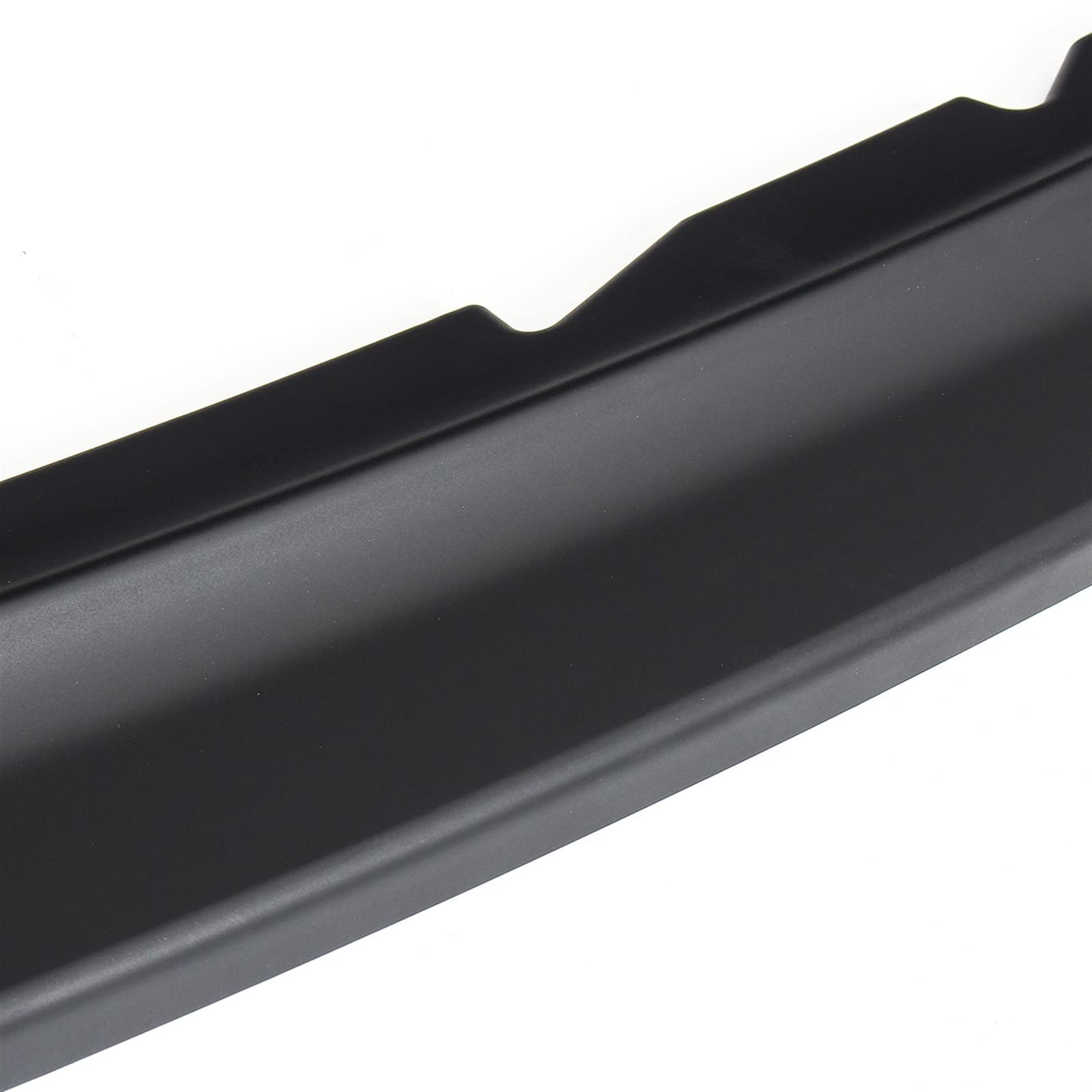 Auto-Seitenspoiler 3 Stück A4 B9 2017 2018 2019 Frontstoßstange Lip Spoiler Seitensplitter Guards Cover Deflector Body Kit Autozubehör(Matte Black) von Generisch