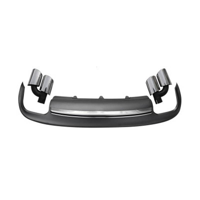 Auto-Seitenspoiler A5 B8 2012 2013 2014 2015 2016 4-türer/2-türer Heckstoßstange Diffusor Lippe Spoiler Schwanz Diffuse Auspuffrohr Spitze(with Tip for 2-Door) von Generisch