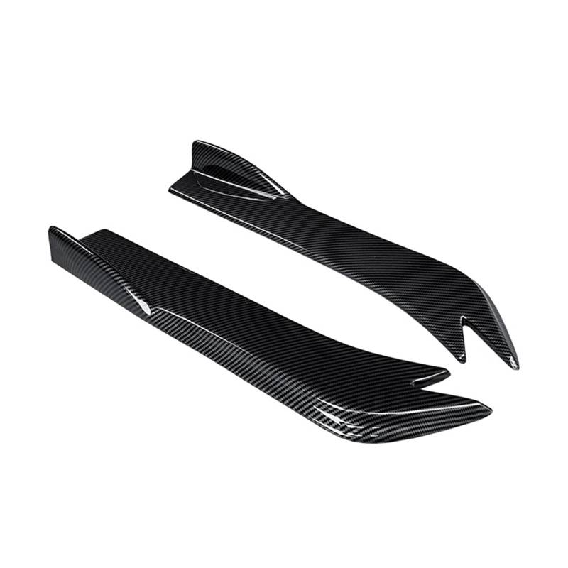 Auto-Seitenspoiler A7 2015 2016 2017 2018 2019 2020 2021 2022 Auto Heckstoßstange Splitter Schürzen Kofferraumlippe Spoiler Flügel Diffusor Schutz(Carbon Fiber Look) von Generisch