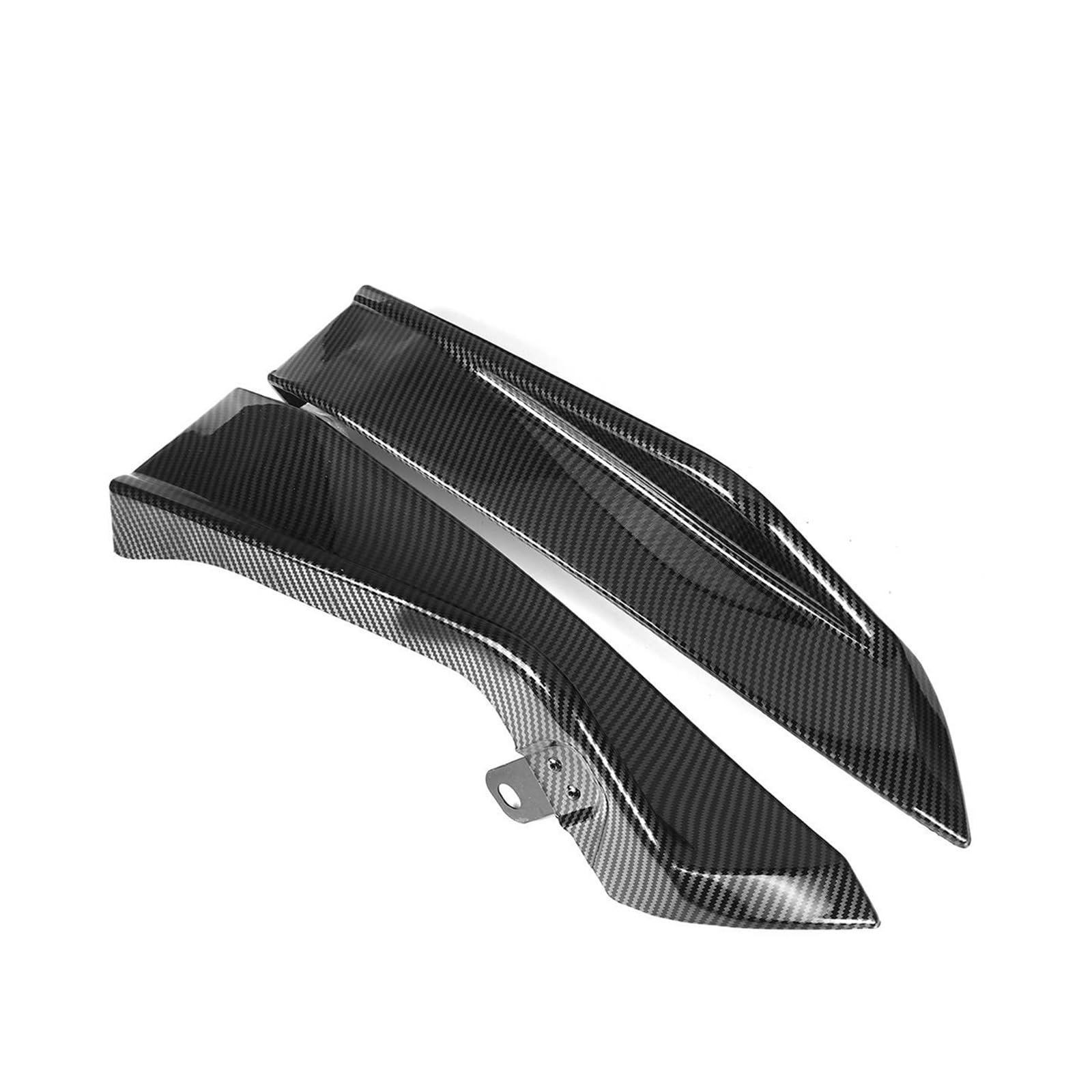 Auto-Seitenspoiler Auto Hinten Seite Stoßstange Lip Schürzen Diffusor Splitter Canard für Subaru BRZ 2013 2014 2015 2016 2017 2018(Carbon look) von Generisch