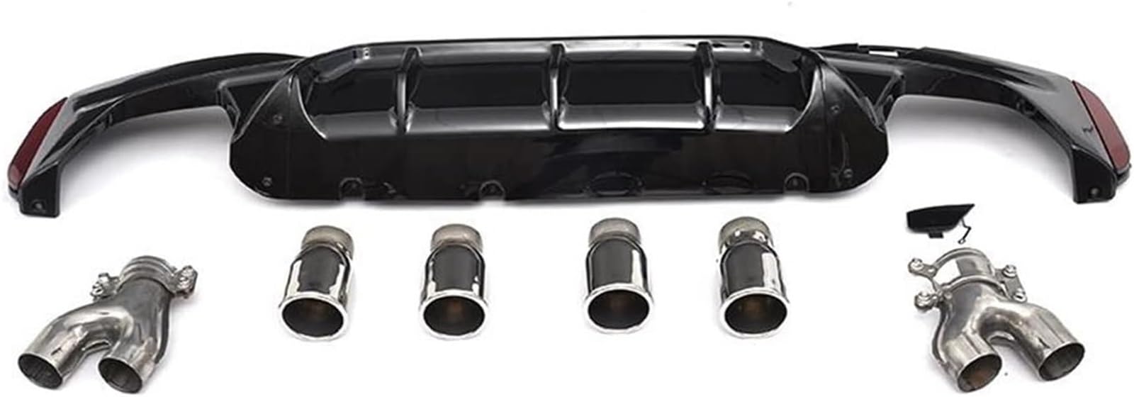 Auto-Seitenspoiler Für G30 G38 M für Sport 540i für Limousine für mit Diffusor Lip Spoiler Heckspoiler(Rear Right) von Generisch