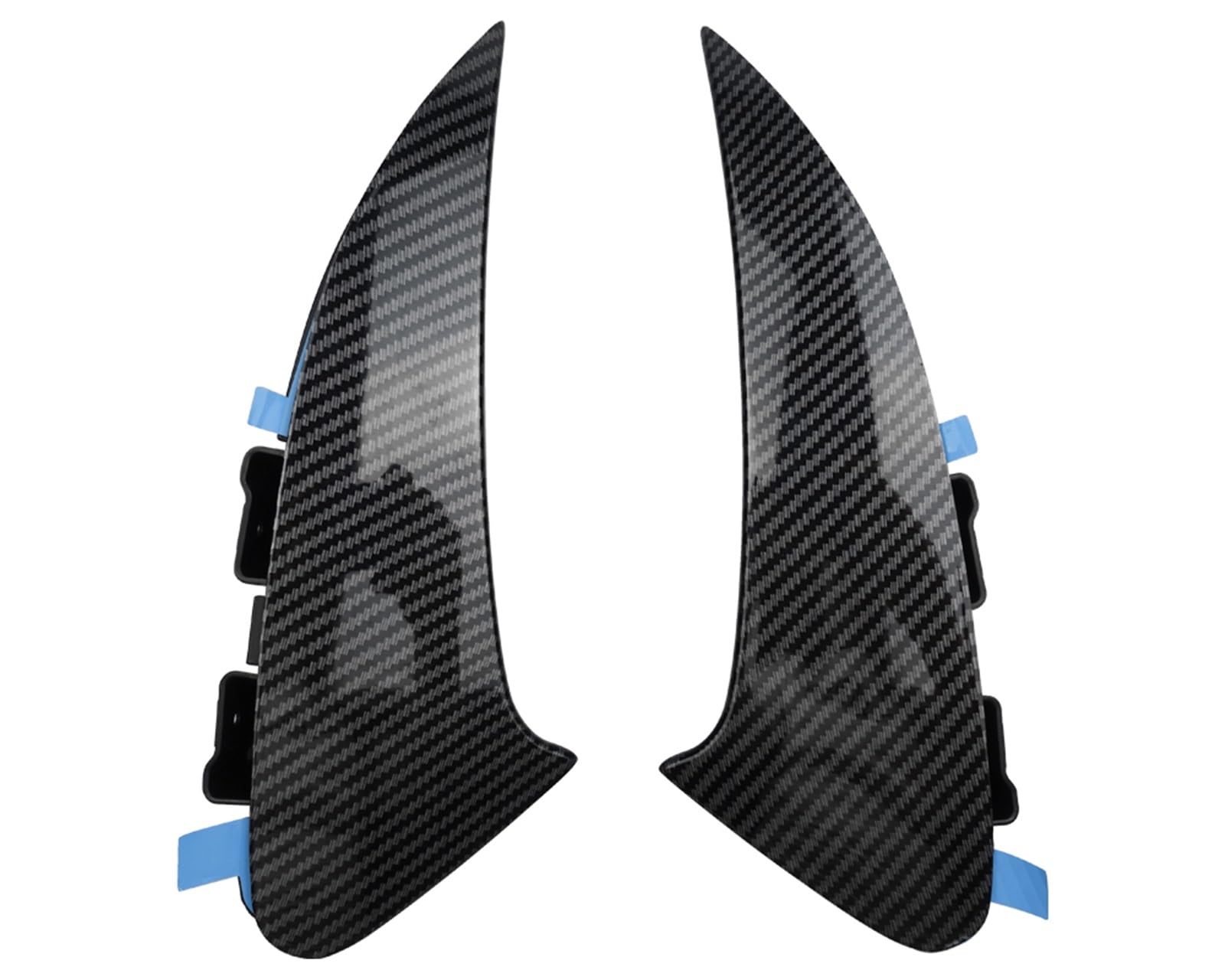 Auto-Seitenspoiler Für Mercedes CLA KLASSE C/X118 CLA35 CLA45 CLA180 CLA200 CLA250 für AMG 2020 Auto-Styling Heckspoiler Seite Canard Splitter(Carbon Fiber) von Generisch