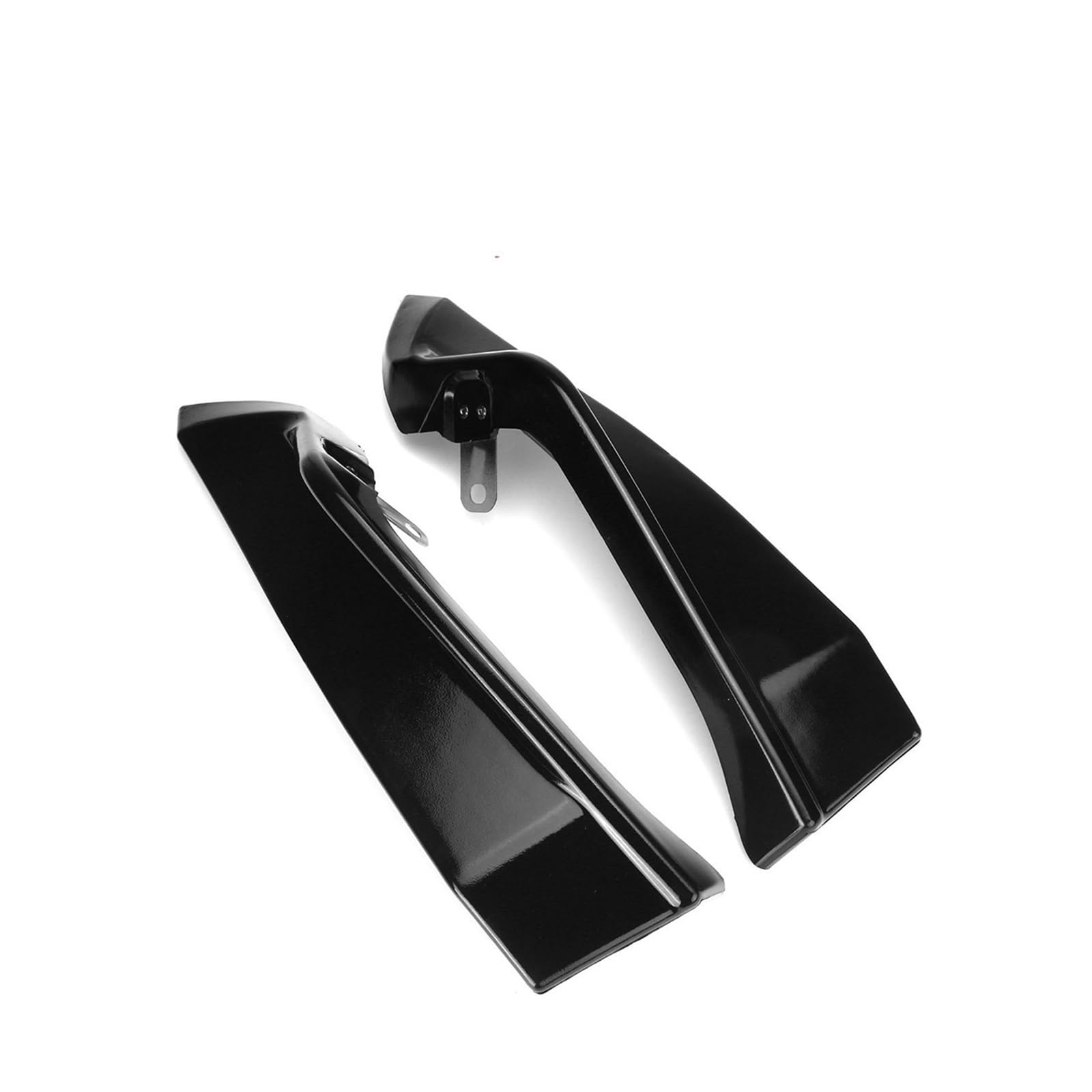 Auto-Seitenspoiler Für Toyota 86 für Scion FRS 2013 2014 2015 2016 2017 2018 Auto Hinten Seite Stoßstange Lip Schürzen Diffusor Splitter Canard(Glossy black) von Generisch