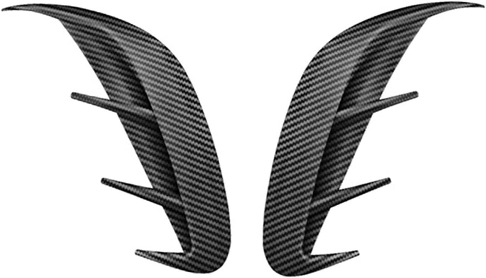 Auto-Seitenspoiler Heckflügel für Mercedes für Benz C-Klasse W206 2021 2022, 1 Paar(Carbon texture) von Generisch