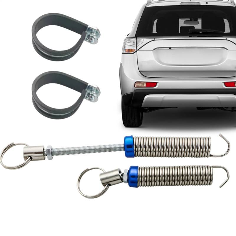Auto Trunk Deckel Metall Spring | Fahrzeugkofferautomatikhebefeder | Edelstahl -Kofferraum -Hebefeder | Kofferraum-Deckelfeder, kleidung-resistente Kofferraumdeckelfeder, Autozubehör für Auto von Generisch