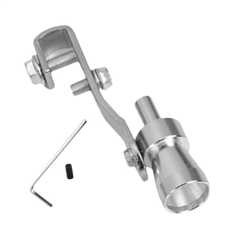 Auto Turbo Pfeife | Auspuff Sound Booster | Auspuffrohr Turbo Sound Pfeife | Auspuff Sound Enhancer | Turbo-Schall-Auspuff-Mufflerrohr Pfeife, Abgasrohr Blop-Off-Vale Simulator Pfeife von Generisch