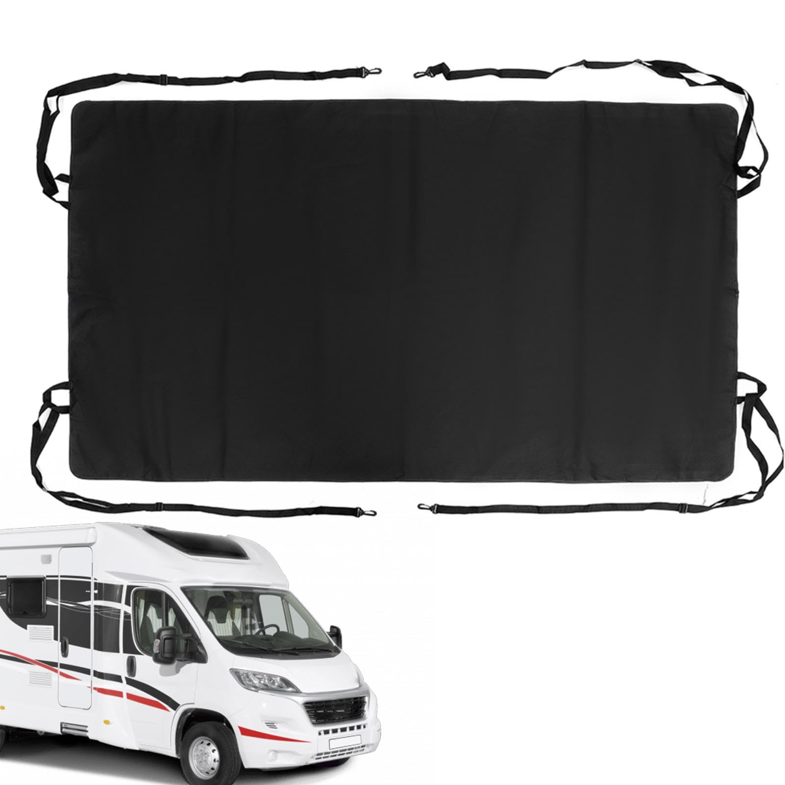 Auto-Wohnmobil-Heckklappen-Sonnenschutz, wasserdichter Wohnmobil-Markisen-Sonnenschutz - Sonnenschutz-UV-Blocker für mehr Schatten und Privatsphäre,Wasserdichte Markisenabdeckung, Camping-Anhänger-Übe Auto-Wohnmobil-Heckklappen-Sonnenschutz, wasserdichter Wohnmobil-Markisen-Sonnenschutz - Sonnenschutz-UV-Blocker für mehr Schatten und Privatsphäre,Wasserdichte Markisenabdeckung, Camping-Anhänger-Übe von Generisch