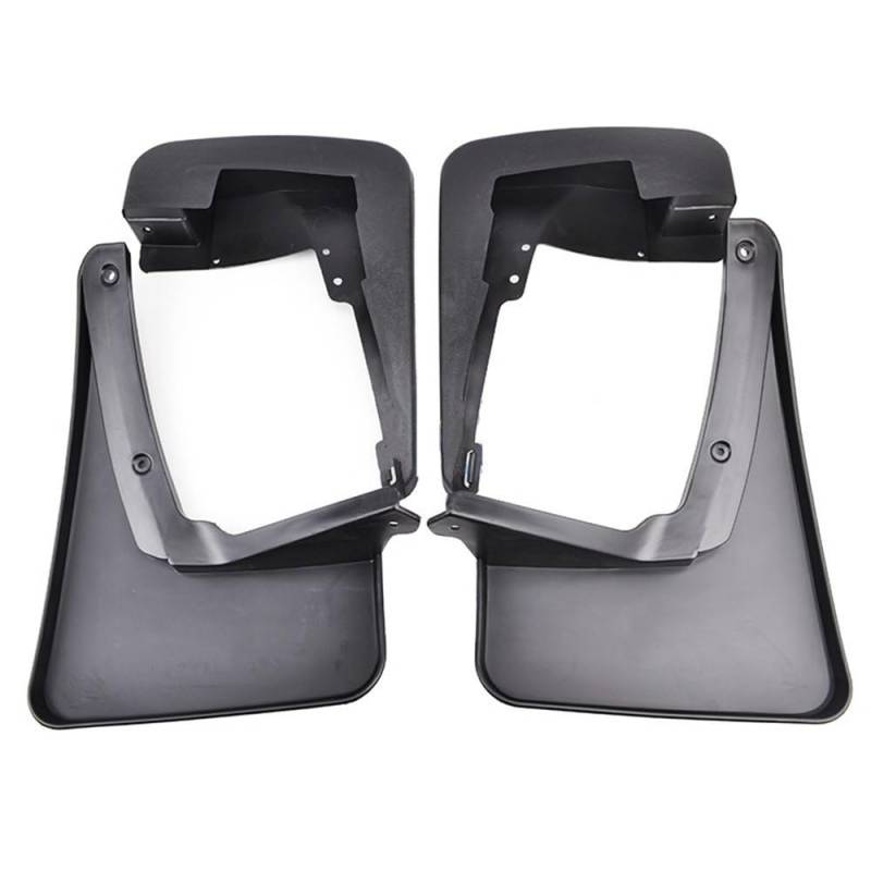 Auto für Kotflügel Schlamm Für Benz GL-Klasse X164 GL450 GL350 2007 2008 2009 2010 2011 2012 Schmutzfänger-Spritzschutz 4-teiliger Auto-Schmutzfänger vorn hinten Schmutzfänger von Generisch