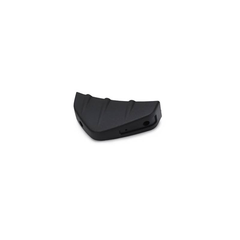 Auto für Kotflügel Schlamm Heckspoiler 1 Stück/4 Stück Universal Auto modifizierte Haifischflosse Auto Heckstoßstange Lippendiffusor Kohlefasermuster/Schwarz Autozubehör Schmutzfänger(1PCS Black) von Generisch
