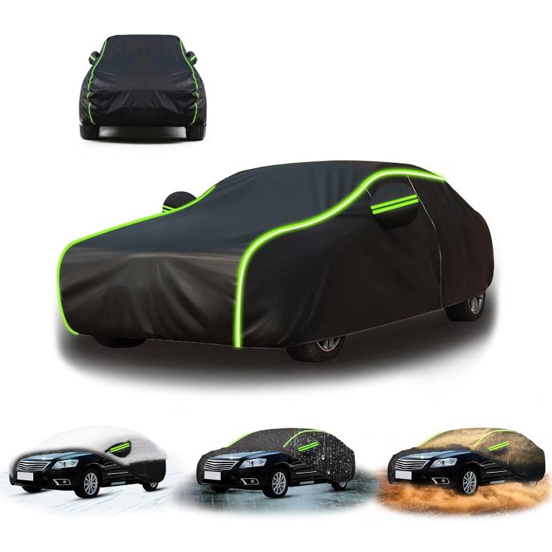 Autoabdeckung Outdoor，Auto Abdeckplane Autoabdeckung für BMW iX2 U10 2024-2024 (SUV)，Wasserdicht, staubdicht, Sonnenschutz 190T von Generisch