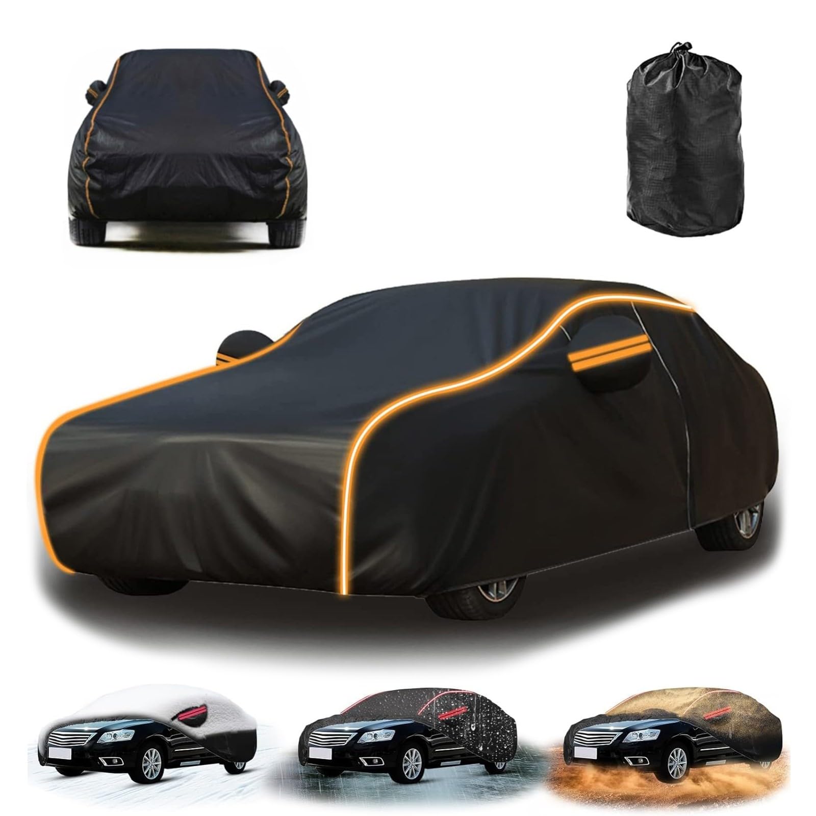 Autoabdeckung für Dodge Grand Caravan（1996-2020）,Kann Vor Regen,Schnee,Sonne Und Staub Schützen,Autogarage Abdeckung Gemacht,Auto Abdeckplane von Generisch